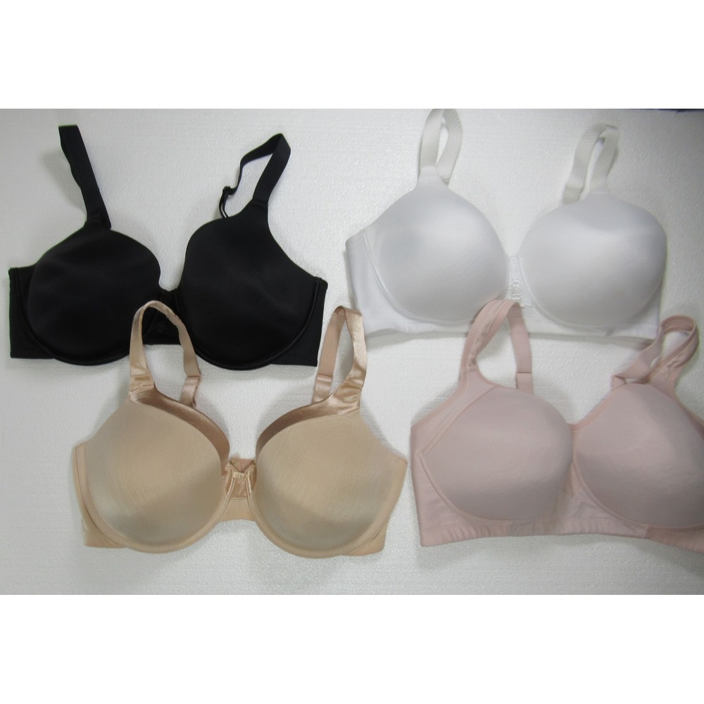 4 Vanity Fair Bras Lot Bundle 38DD 76528 71380 71500 76338